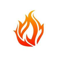 Flamme Unternehmen Logo Vorlage, Feuer Logo Gradient vektor