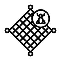 Moskito Netz Vektor Symbol