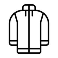 Vlies Jacke Vektor Symbol