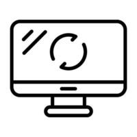 Software aktualisieren Vektor Symbol
