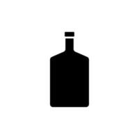 flaska vektor ikon. termos illustration tecken. flaska symbol eller logotyp.