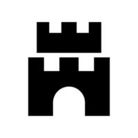 Schloss Symbol Vektor Symbol Design Illustration