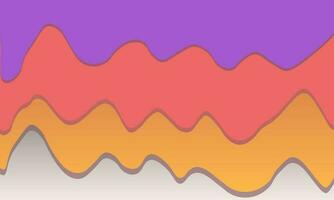 beschwingt Kaleidoskop ein schmelzen Palette von Farben vektor
