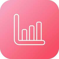 Diagramm Histogramm Vektor Symbol