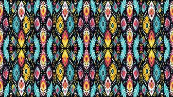 sömlös batik mönster, sömlös stam- batik mönster och sömlös motiv mönster likna etnisk boho, aztek och ikat stilar.designade för använda sig av i satin, tapeter, tyg, gardin, matta, batik broderi vektor