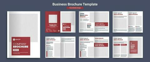 kreativ korporativ Geschäft Zeitschrift, Vorschlag, und Produkt Katalog Profil Broschüre Layout Vorlage Design vektor