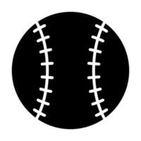 Baseball Vektor Glyphe Symbol Design