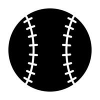 baseboll vektor glyf ikon design