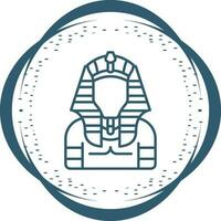 Pharao-Vektor-Symbol vektor