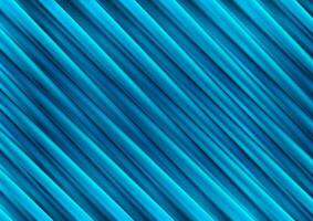 Blau glänzend diagonal Streifen abstrakt Technik Hintergrund vektor