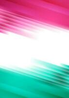 Rosa und Türkis glühend Streifen abstrakt Hintergrund vektor