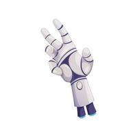 Cyborg Hand Roboter Droide mechanisch Prothese vektor