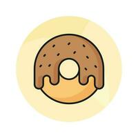 erhalten Ihre Hände auf tropft Krapfen Symbol im modern Stil, editierbar Vektor