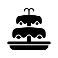 lecker und köstlich Schokolade Brunnen Vektor, Schokolade Milch Dessert Symbol im modern Stil vektor