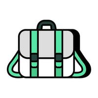 ein Symbol Design von Handtasche vektor