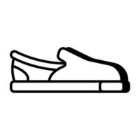 ein schön Design Symbol von Slipper vektor