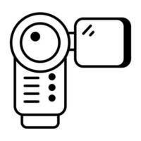 Prämie herunterladen Symbol von Handycam vektor