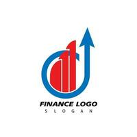 finansiell logotyp, design inspiration vektor mall för företag