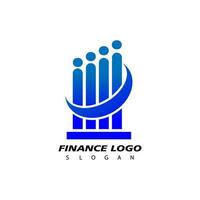finansiell logotyp, design inspiration vektor mall för företag