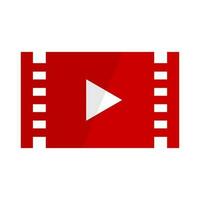 Video Film Symbol. Film Film. Vektor. vektor