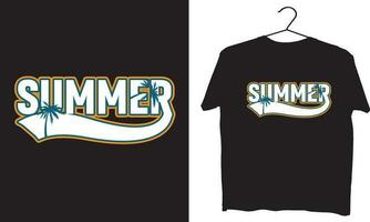 Sommer-T-Shirt-Design vektor