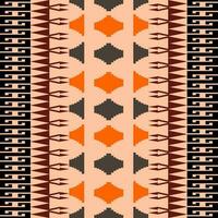 geometriska etniska mönster traditionell design för bakgrund, matta, tapeter, kläder, omslag, batik, tyg, sarong, vektor illustration broderi stil.