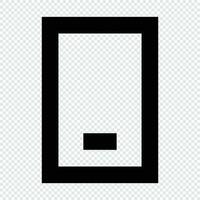 Smartphone Symbol. geeignet zum Webseite ui Design vektor