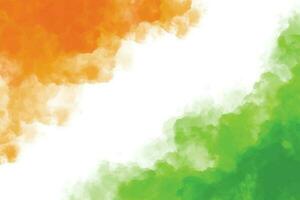 nationella flagga färger för indiska självständighetsdagen firande bakgrund vektor