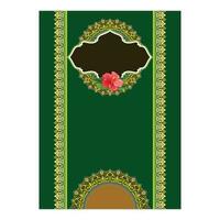 islamische Buchcover, Buchcover, Vektor, Buch, Logo, vektor