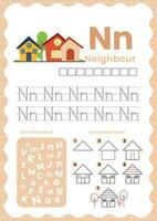 platt design vektor söt färgrik alfabet lära sig ABC engelsk Flash-kort tryckbar för barn aktivitet