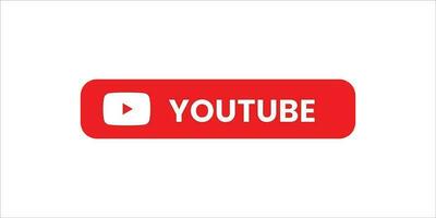 abspielen Taste Youtube, Youtube Video Symbol, Logo Symbol rot Banner, Sozial Medien Zeichen, Handy, Mobiltelefon Anwendung, Netz Video vektor