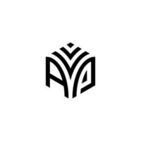 Dampf Hexagon Logo Vektor, entwickeln, Konstruktion, natürlich, Finanzen Logo, echt Anwesen, geeignet zum Ihre Unternehmen. vektor
