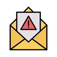 Spam-E-Mail-Symbol vektor