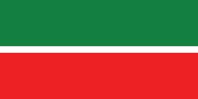 tatarstan officiellt flagga vektor