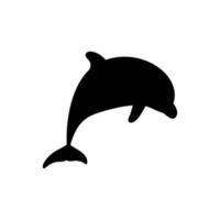 Delfin Symbol Vektor. Fisch Illustration unterzeichnen. Mörder Wal Symbol. Meer Leben Logo. vektor