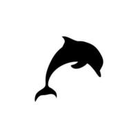 Delfin Symbol Vektor. Fisch Illustration unterzeichnen. Mörder Wal Symbol. Meer Leben Logo. vektor