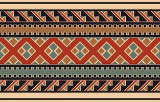 inföding amerikan sydväst, aztek, navajo sömlös mönster. stam- svart och vit geometrisk skriva ut. etnisk design tapet, tyg, omslag, textil, matta, filt. vektor