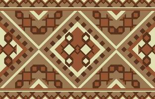 etnisk geometrisk. sömlös mönster. mexikansk filt, matta. vävd matta illustration. vektor