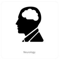 Neurologie und Neurowissenschaften Symbol Konzept vektor