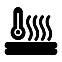 Thermal- Vektor Symbol