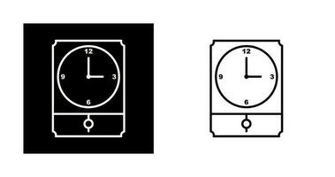 großes Uhrenvektorsymbol vektor