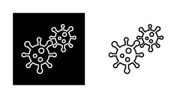 Covid-Virus-Vektorsymbol vektor