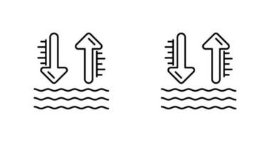 Vektorsymbol für Flut vektor