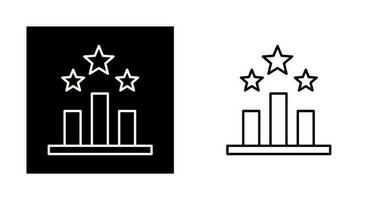 ranking vektor ikon