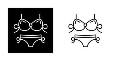 Bikini-Vektor-Symbol vektor