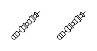 Vektorsymbol für Spieße vektor