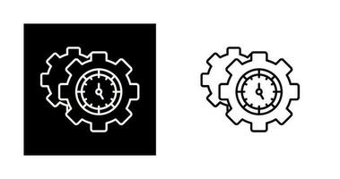 Zeitmanagement-Vektorsymbol vektor