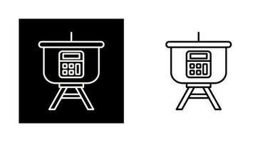 Vektorsymbol für die Berechnungspräsentation vektor