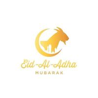 Eid al Adha Illustration Vektorgrafik von gut für den islamischen Tag, Eid Mubarak, Eid Fitr, Grußkarte, Hintergrund. eps 10 vektor