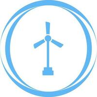 Symbol für Windmühlenvektor vektor